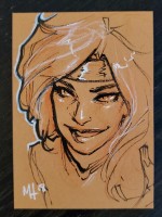 PSC (Personal Sketch Card) by Meghan Hetrick